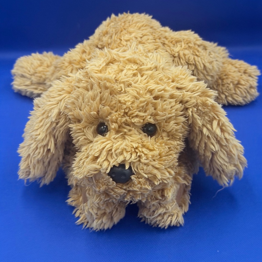 Gund Muttsy Dog Plush Tan Shaggy Floppy Puppy Stuffed Animal Doodle Lab 14" Toy